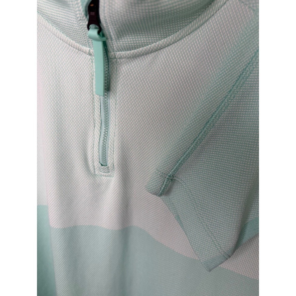 Nike Golf Dri-FIT Quarter Zip Pullover Mint Green Mens XL Standard Fit Top